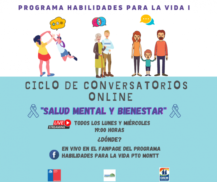 Ciclo De Conversatorios Online “salud Mental Y Bienestar” Diario